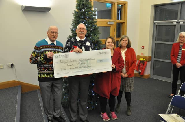 Pictured: Stan Davis, Cllr Harriet Digby and Cllr Lynne Schuller