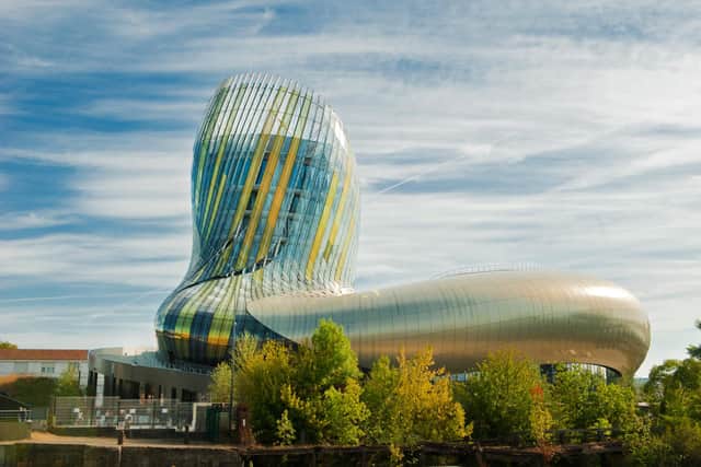 The iconic Cité du Vin museum in Bordeaux