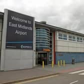 There are a few flights delayed at East Midlands Airport today