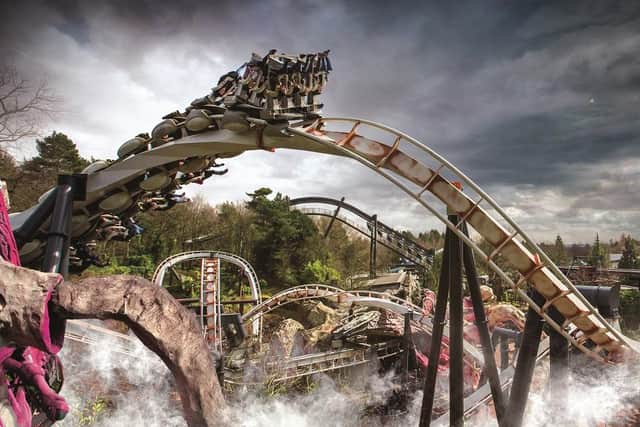 Are you brave enough to ride rollercoasters like Nemesis after dark?