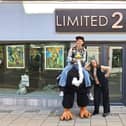 Ruth from limited 2 art meets Big Bird and the Retford Big Market event.