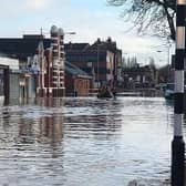 Worksop during the floods