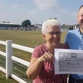 Harworth & Bircotes Community Award 2021 for Services to the community. Brendan Clarke-Smith presented the certificate to Sheila Place.