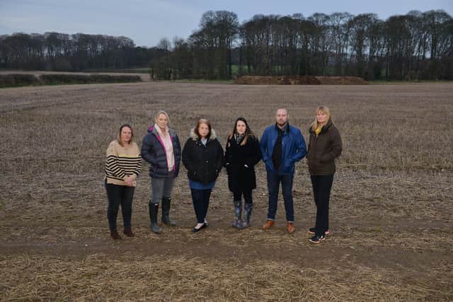 Residents living next to the site of the planned Peaks Hill Farm development reacted angrily to the development in February