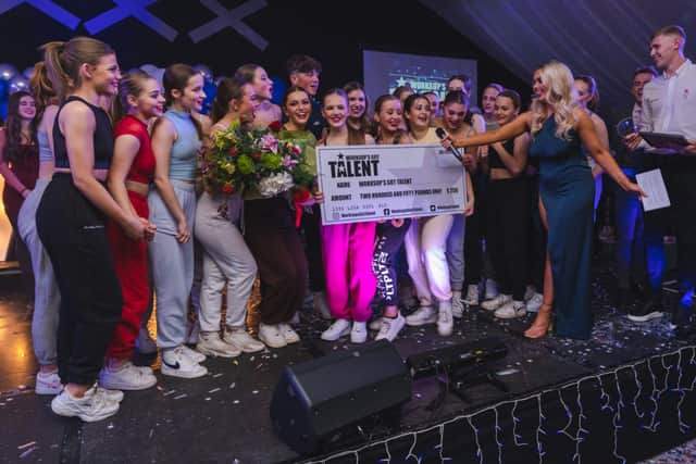 Dance troupe All Starz are crowned the winners of Worksop's Got Talent 2021.
