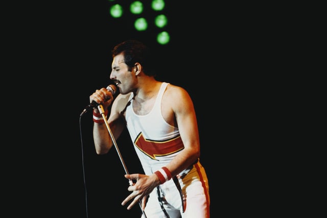 Legendary Queen frontman Freddie Mercury