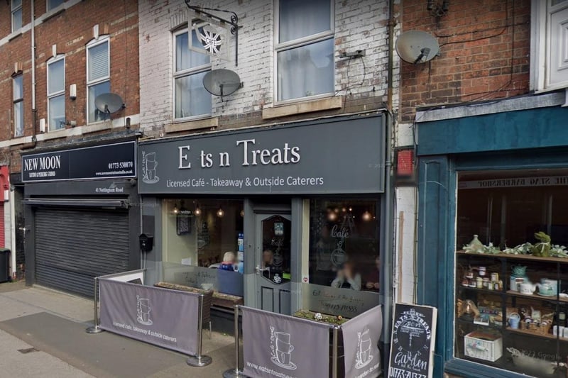 Eats n Treats on Nottingham Road, Eastwood. One review said: "Had the Ploughmans and Breakfast Pancake, both amazing and great value for money. 
"Great service and I would definitely recommend it. I am looking forward to all of the upcoming themed nights."
