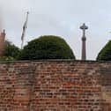 The religious roots of our home have suddenly become my whole personality (view from our window)