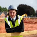 Ryan Taylor, Site Manager at Barratt Homes' Gateford Park development in Worksop