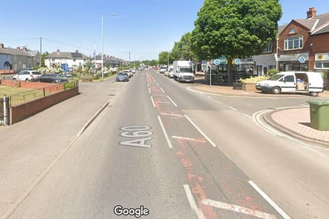 The incident happened on the A60 Doncaster Road, Langold