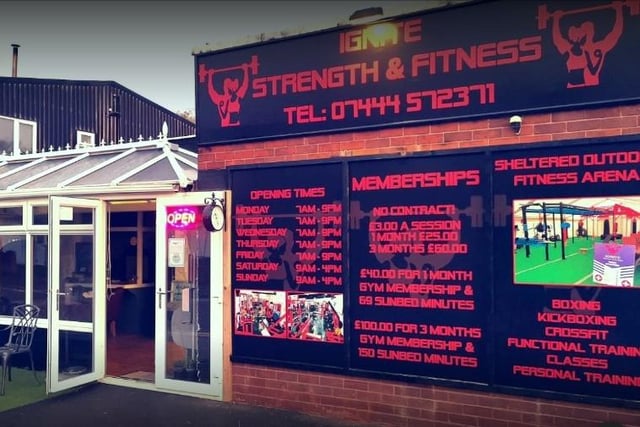 IGNITE Strength and Fitness, 84 Central Ave, Worksop S80 1EN has everything you need under one roof to help improve your health and fitness