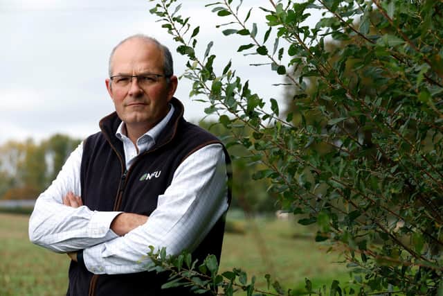 NFU president Tom Bradshaw calls for change.