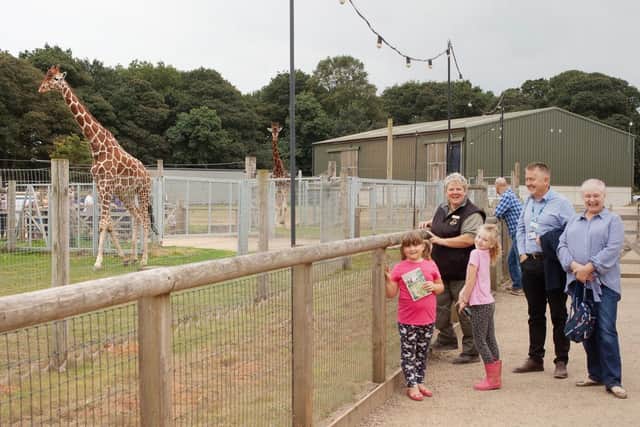 Doncaster and Bassetlaw Teaching Hospitals colleagues enjoying a day at Yorkshire Wildlife Park with their families