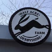 Half Acre Farm sign