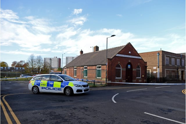 The body of a teenager was found on waste ground in Doncaster town centre yesterday morning.