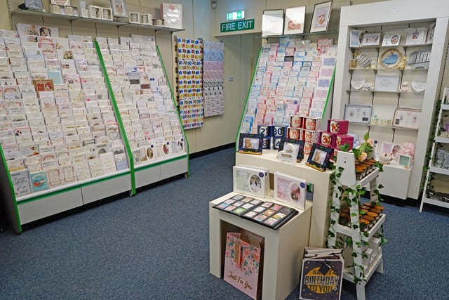 Priory Cards will stock a range of greetings cards and gifts