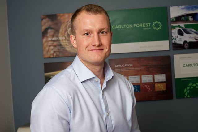 Pictured is Graham White, group commercial director at Carlton Forest Group.