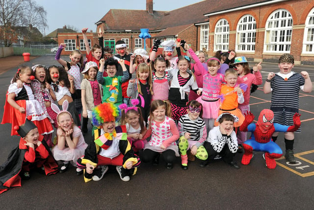 Red Nose Day fun at Ryton Park Primary School.