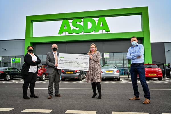 Asda in Worksop has donated almost £2,000 to the Oasis Community Gardens project
