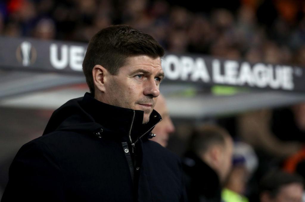 Steven Gerrard, Manager of Rangers. (Photo by Ian MacNicol/Getty Images)