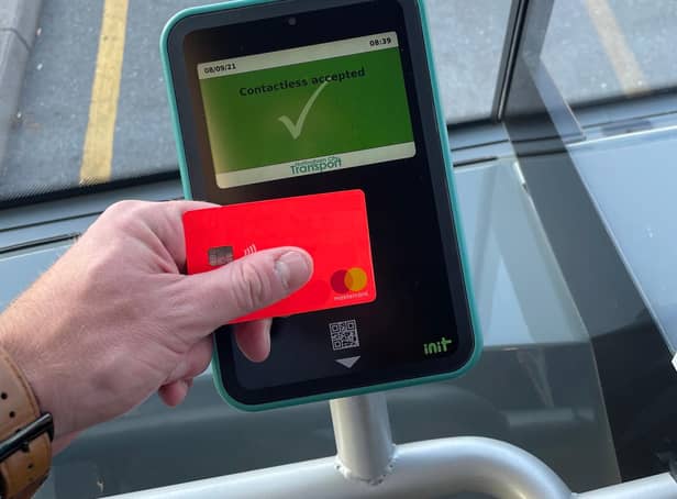 People can now pay for travel by contactless methods more often in Nottinghamshire