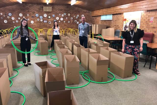 Families in Nottinghamshire are being sent feel good boxes to help them get through lockdown