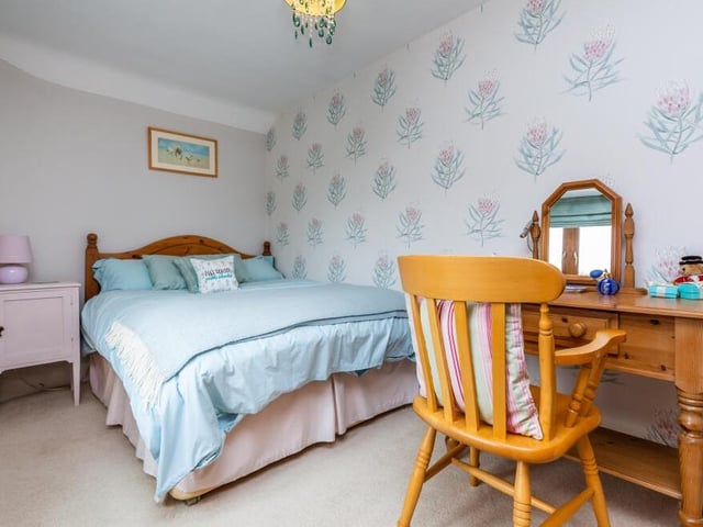 A cute and compact bedroom at The Old Barn in Carlton in Lindrick.