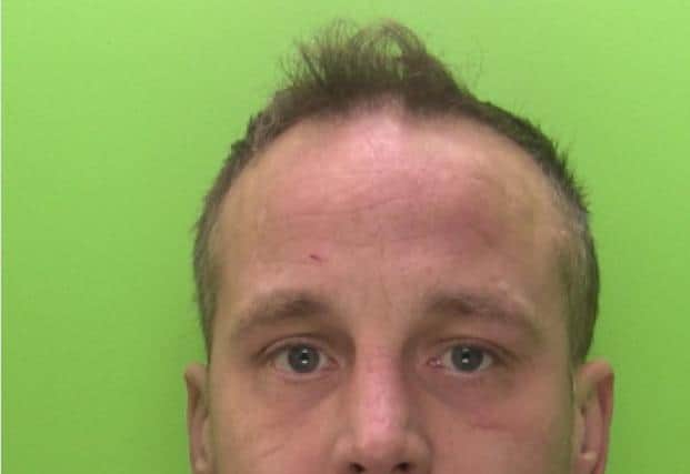 Martin Heath , aged 41, of no fixed abode, has been jailed for 18 weeks.