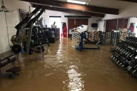 Ignite gym underwater back in the 2020 floods