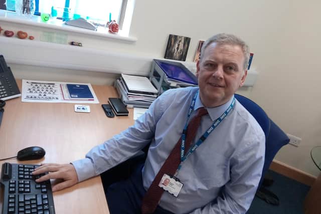 Richard Parker, chief executive of Doncaster and Bassetlaw Teaching Hospitals NHS Trust