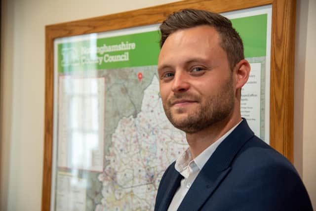 MP Ben Bradley appointed as the new leader of the County Council this week.