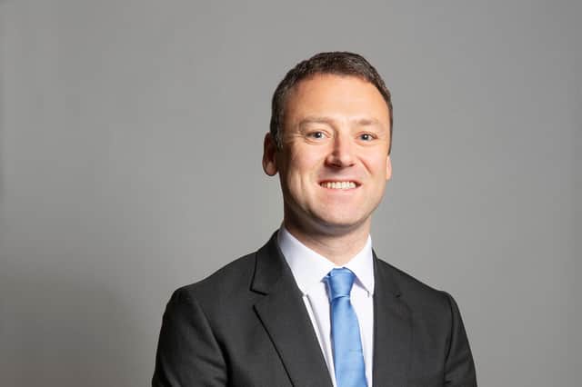 Brendan Clarke-Smith, Bassetlaw MP. Photo: London Portrait Photoqrapher-DAV
