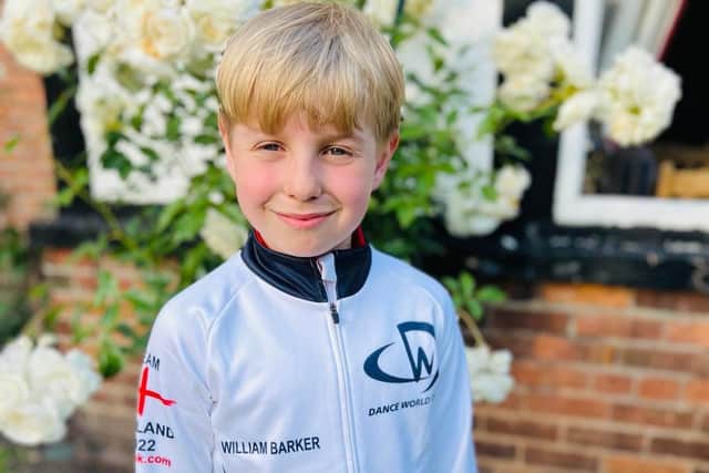 Eight-year-old Will Barker, from Retford, will compete in the Dance World Cup 2022 finals in Spain.
