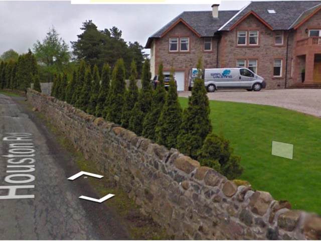 Seventh on the list of Scotland's most expensive streets in Houston Road, Kilmacolm. The postcode is within the Inverclyde East ward/electoral division, and the average property price is £1,581,560.