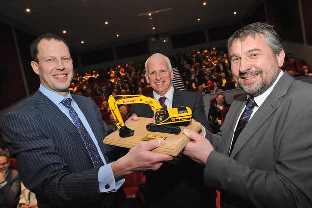 Pictured from left is Savoy managing director James Collington, marketing manager at Lindum Group Neil Coote and chief executive of Lindum Group Simon Gregory at the cinema opening.