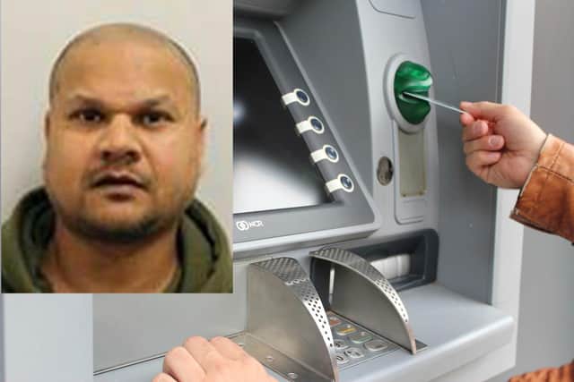 Mohamed Chowdhury conned elderly people into handing over bank cards, then stole their money using cash machines.