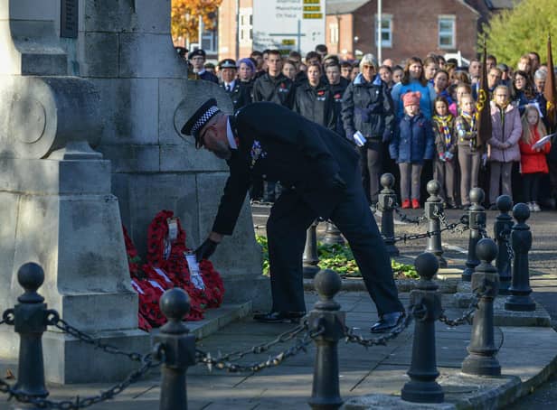 Worksop Remembrance Day parade 2019