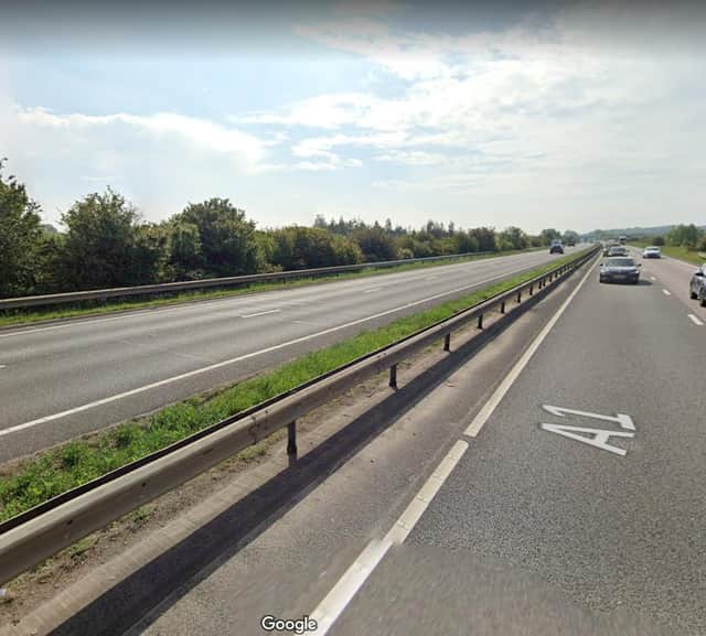 Part of the A1 near Tuxford is closed this morning.