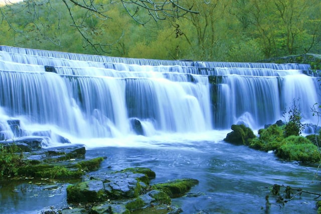 Monsal Dale waterfall is a stunning spot. It is only an hour's drive from Mansfield, residing over the border in Derbyshire's peak district.