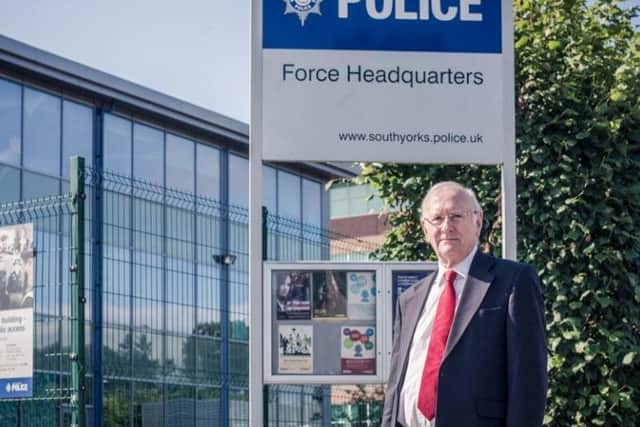 South Yorkshire police and crime commissioner Alan Billings.