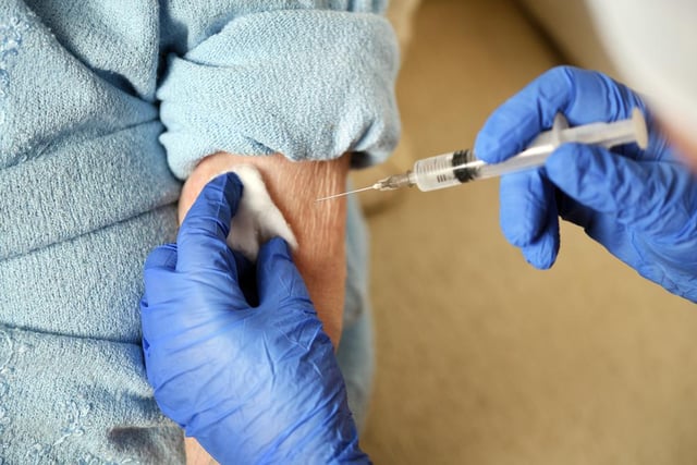In North West Leicestershire 40.3% of over 50s have received a booster, 25,894 are yet to be vaccinated.