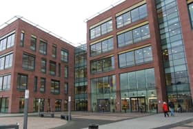 Rotherham Borough Council offices.