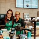 Staff made the most of the first birthday celebrations at  Starbucks coffee outlet inside Sainsbury’s, on Highgrounds Road, Rhodesia