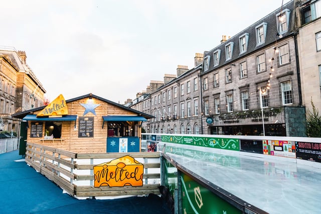 Leith's Pitt Market has brought its own offering from the wealth of food options available from The Pitt in the form of Melted. Melted's main offering is raclette, which is melted cheese over chips. The hot dish is perfect for a savoury treat on a chilly winter night.