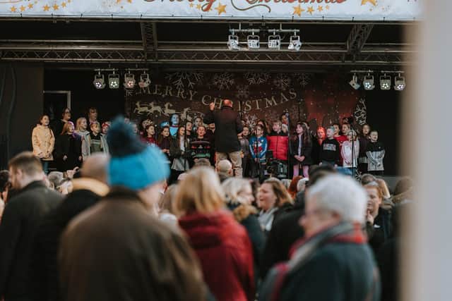 November 26 will see Worksop's Christmas lights switched on.