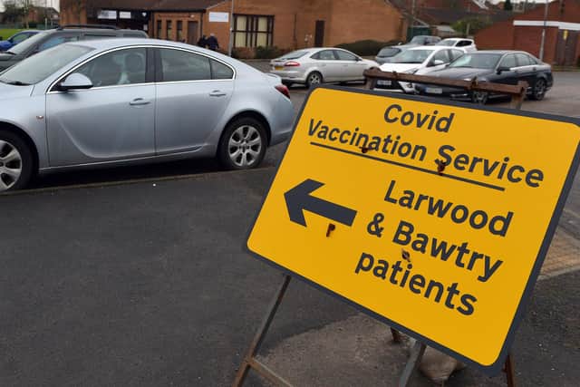 Covid booster vaccinations are available in Worksop today.