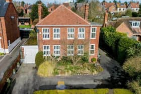 This imposing three-bedroom period home, set within Mr Straw's Conservation Area, on Blyth Grove, Worksop, is described as "exceptional" by estate agents Bartrop & Dilks, who have attached a price tag of £495,000.