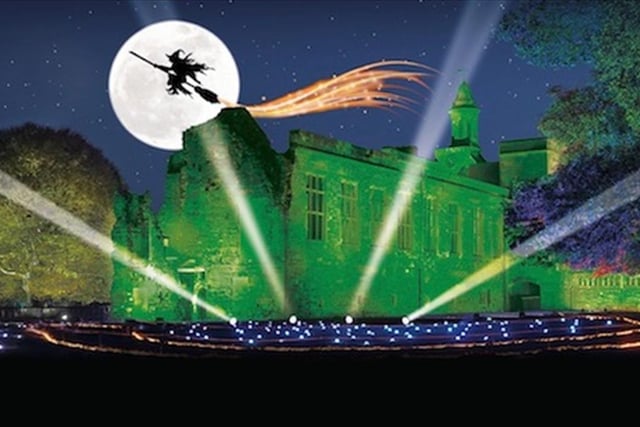 The eagerly-awaited, annual Spectacle Of Light illumination display has been switched on at Rufford Abbey Country Park with a 'Wizard Of Oz' theme. Meet characters such as the Scarecrow and the Tin Man and follow the yellow brick road through spooky woodland and a tunnel of light as you enjoy the illuminated gardens and tuck in to hot food and drinks. The display runs all this weekend, and then again from next Wednesday (November 1) until the following Sunday.