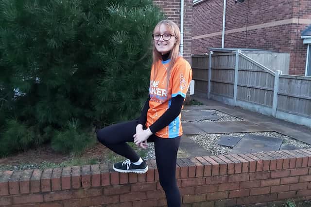 Lydia Allen is fundraising by running, walking and gaming this month