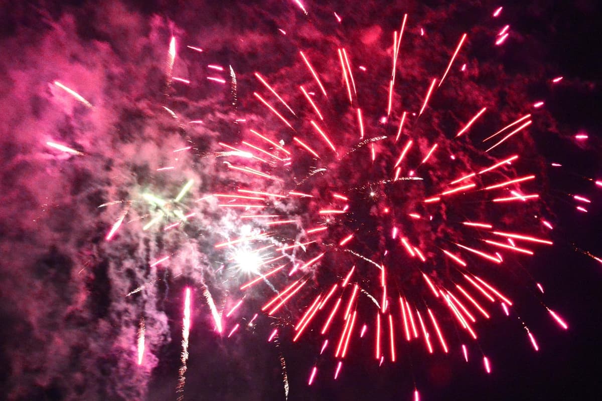 Firewonk Bonfire night in Worksop: Firework displays in and around the town
